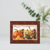 感謝祭はがき シーズンポストカード (スタンド正面)