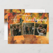 感謝祭はがき シーズンポストカード (正面/裏面)