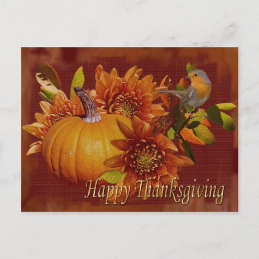 感謝祭はがき シーズンポストカード (正面)