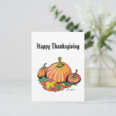 感謝祭はがき シーズンポストカード (スタンド正面)