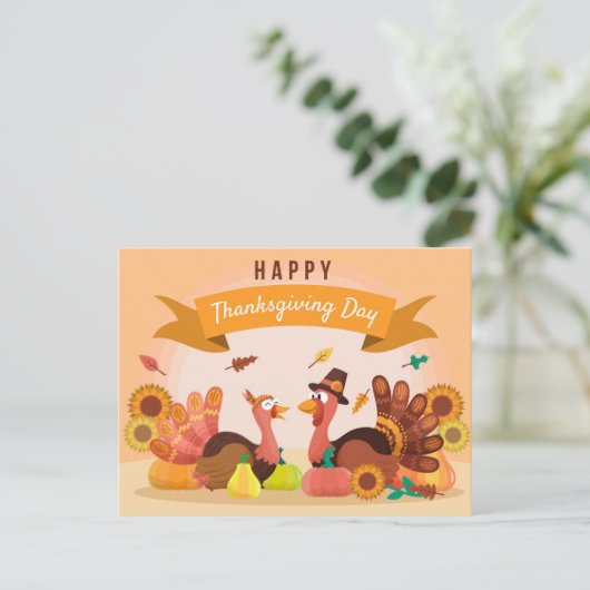 感謝祭はがき ポストカード (スタンド正面)