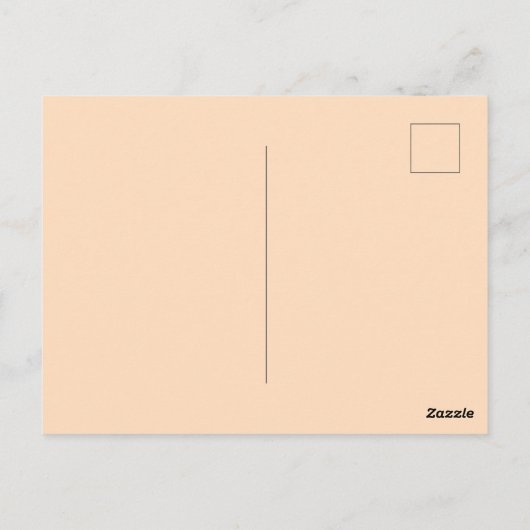 感謝祭はがき ポストカード (裏面)