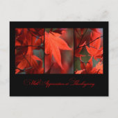 感謝祭はがき ポストカード (正面)