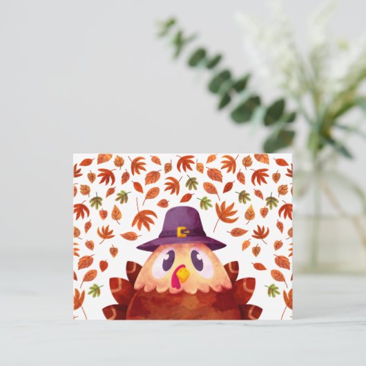 感謝祭はがき ポストカード (スタンド正面)