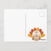 感謝祭はがき ポストカード (裏面)