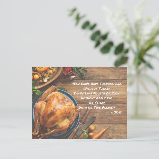 感謝祭はがき ポストカード (スタンド正面)