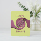 感謝祭はがき ポストカード (スタンド正面)