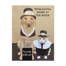 感謝祭はがき/招待状