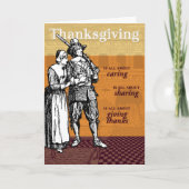 感謝祭は… シーズンカード (正面)