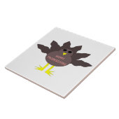 感謝祭ひっぱった七面鳥タイル タイル (側面)