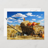 感謝祭わらワゴンin the Field シーズンポストカード (正面/裏面)