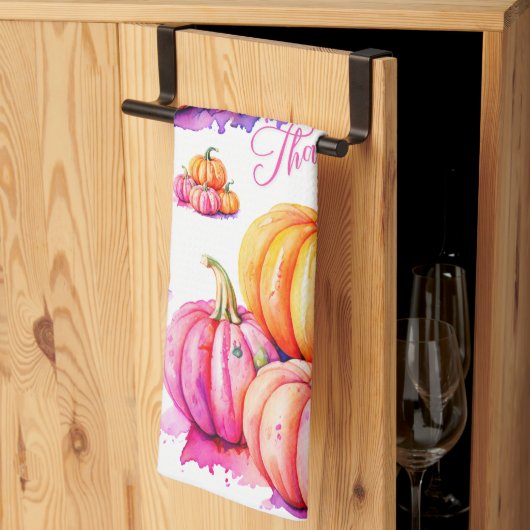 感謝祭をテーマにしたキッチンタオル キッチンタオル (三つ折り)
