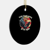 感謝祭を再び素晴らし行う セラミックオーナメント (右)