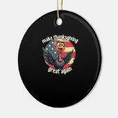 感謝祭を再び素晴らし行う セラミックオーナメント (左)