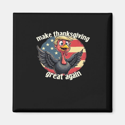 感謝祭を再び素晴らし行う マグネット (正面)