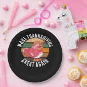 感謝祭を再素晴らしびトランプキンにする – Hallowee ペーパープレート (パーティー)