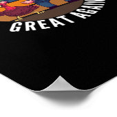 感謝祭を再素晴らしびトランプキンに作る – おもしろい Tur ポスター (角)