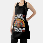 感謝祭を再素晴らしびトランプ2024 エプロン (インサイチュ)