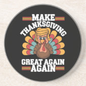 感謝祭を再素晴らしびトランプ2024 コースター (正面)