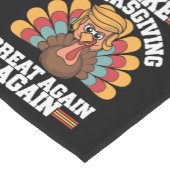 感謝祭を再素晴らしびトランプ2024 ショートテーブルランナー (コーナー)