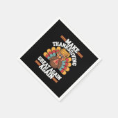 感謝祭を再素晴らしびトランプ2024 スタンダードカクテルナプキン (角)