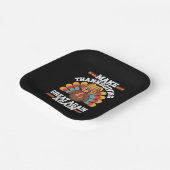 感謝祭を再素晴らしびトランプ2024 ペーパープレート (傾斜あり)