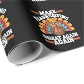 感謝祭を再素晴らしびトランプ2024 ラッピングペーパー (ロールコーナー)