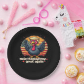 感謝祭を再素晴らし度する感謝祭クラシック ペーパープレート (パーティー)