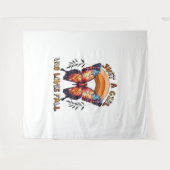 感謝祭を愛する少女に過ぎない秋 タペストリー (正面(横))