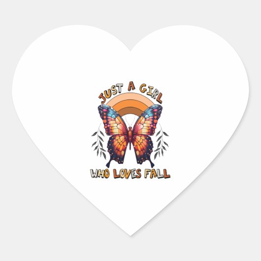 感謝祭を愛する少女に過ぎない秋 ハートシール (正面)