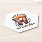 感謝祭を愛する少女に過ぎない秋 ペーパーコースター (アングル)