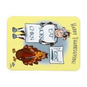 感謝祭を願う マグネット (横)