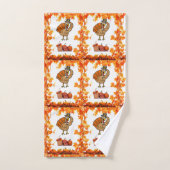 感謝祭を飾るバスルーム・タオル バスタオルセット (ハンドタオル)