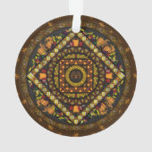 感謝祭アイコンズアクリルオーナメント オーナメント (裏面)