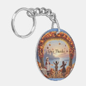 感謝祭アクリルのキーチェーンの登場 キーホルダー (正面左)