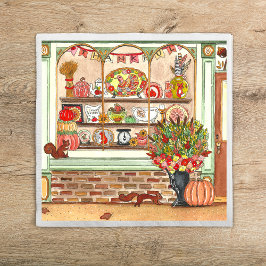 感謝祭アンティーク店 スタンダードカクテルナプキン