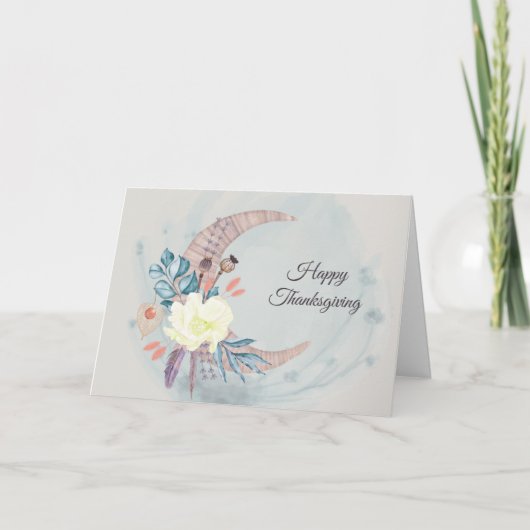 感謝祭イエローローズムーンフローラ シーズンカード (正面)