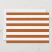 感謝祭イブカクテルパーティの招待状 招待状 (裏面)