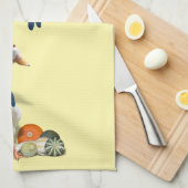 感謝祭インディアンダック キッチンタオル (四つ折り)