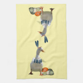 感謝祭インディアンダック キッチンタオル (縦)