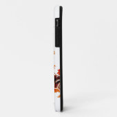 感謝祭ウィペット乗り赤い格子状ピックアップトラック Case-Mate iPhoneケース (裏面/左)