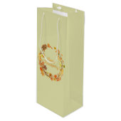 感謝祭エレガント楽 ワインギフトバッグ (正面アングル)