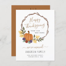 感謝祭エレガント秋カボチャリースムービング