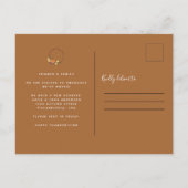 感謝祭エレガント秋カボチャリースムービング 案内ポストカード (裏面)