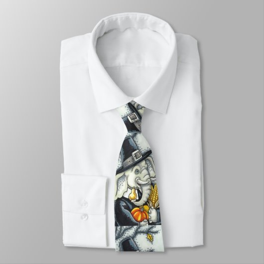 感謝祭エレファントホリディピルムパチデルム ネクタイ (タイ)