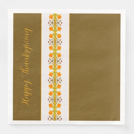 感謝祭オレンジパターン（の模様が）ある色 (正面)