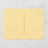 感謝祭オーク葉のポストカード シーズンポストカード (裏面)