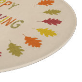 感謝祭オーク葉材 カッティングボード (角)