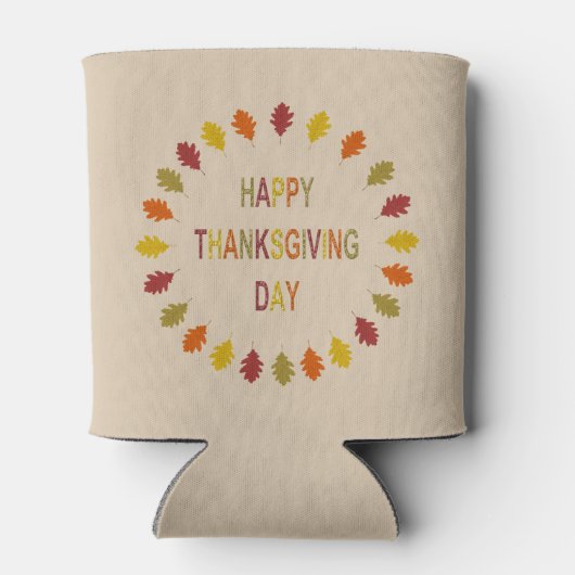 感謝祭オーク葉材 缶クーラー (裏面)