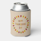 感謝祭オーク葉材 缶クーラー (缶裏面)